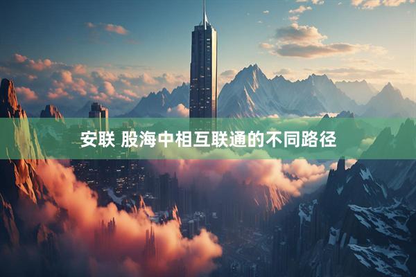 安联 股海中相互联通的不同路径