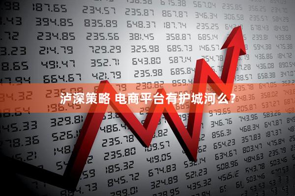 泸深策略 电商平台有护城河么？